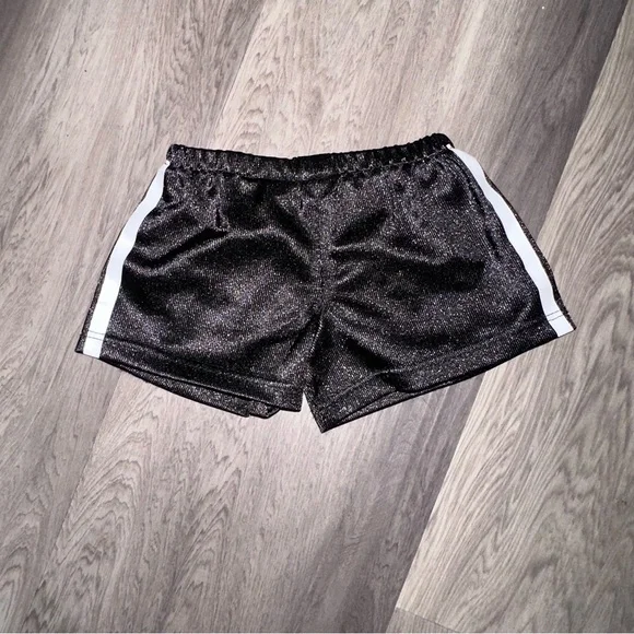 Build a Bear Workshop Black with White Stripes Athletic Shorts BABW Sports - Picture 4 of 5